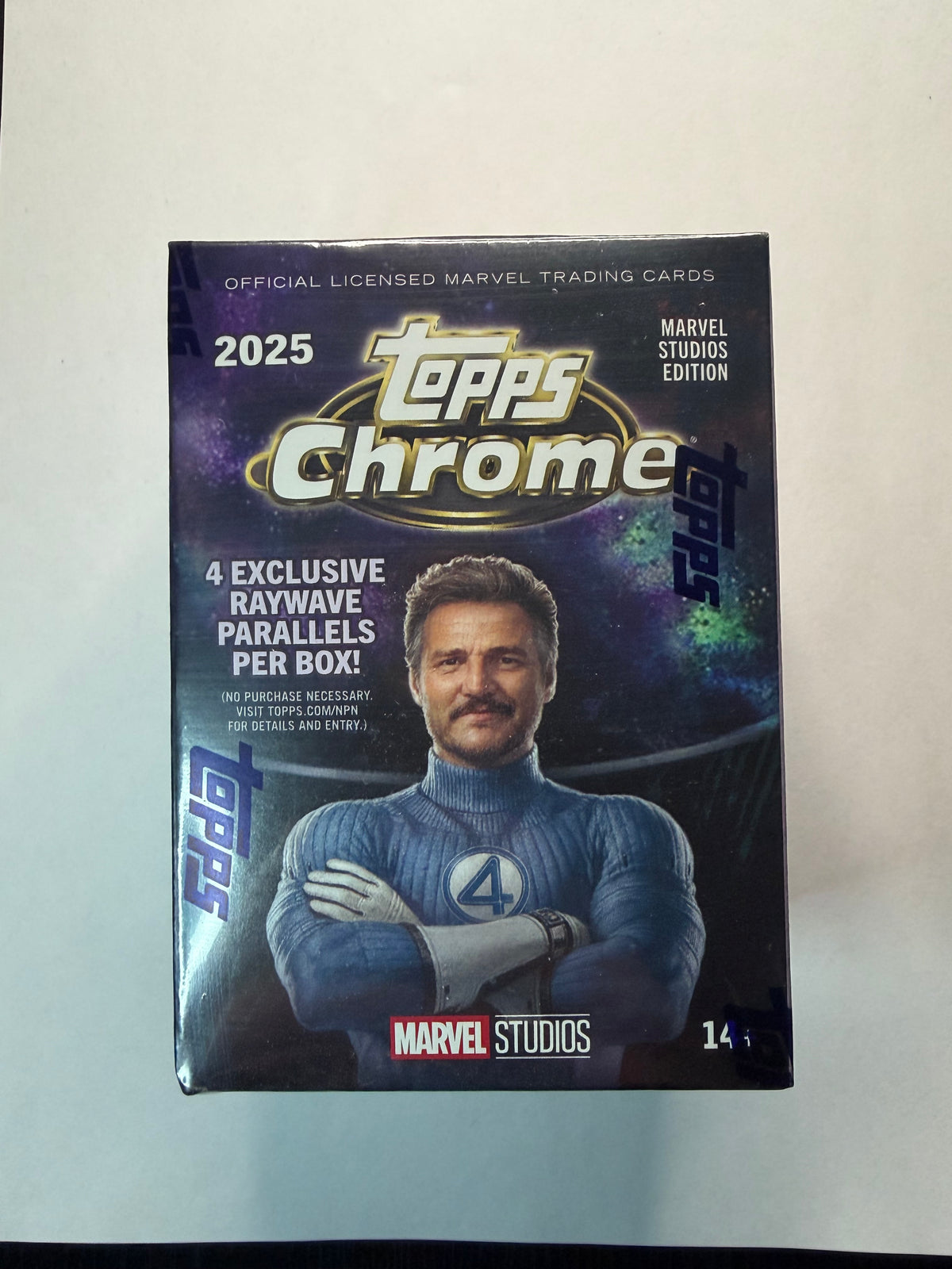 2025 Topps Chrome Marvel Studios Edition Blaster Box - 7 Packs (Sealed)