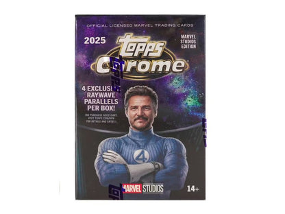 2025 Topps Chrome Marvel Studios Edition Blaster Box - 7 Packs (Sealed)