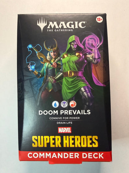 Magic: The Gathering - Marvel Super Heroes Commander - Doom Prevails (Sealed)